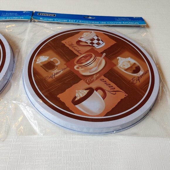 Cooking Concepts Burner Cover Set of 2 NIP - Picture 2 of 4